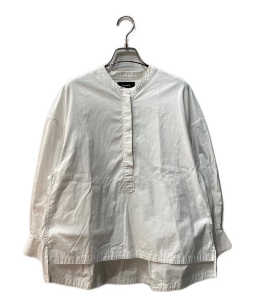 SINME（シンメ）SINME (シンメ) ボリュームシャツ ブラック サイズ:FREEの古着・服飾アイテム