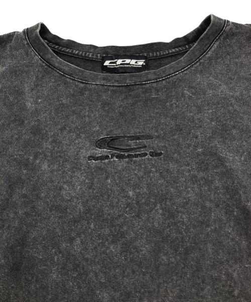 CPG（シーピージー）CPG (シーピージー) ANOMALY CORD DYE TEE グレー サイズ:Lの古着・服飾アイテム