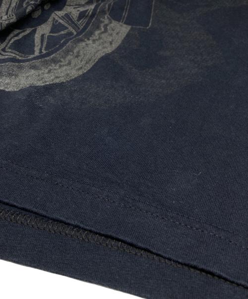 stussy（ステューシー）stussy (ステューシー) Riders Tee ブラック サイズ:実寸参照の古着・服飾アイテム