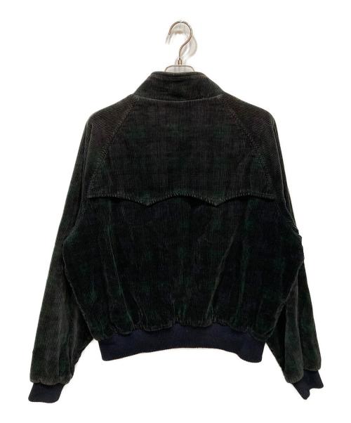 POLO RALPH LAUREN（ポロ・ラルフローレン）POLO RALPH LAUREN (ポロ・ラルフローレン) コーデュロイジャケット グリーン×ネイビー サイズ:Lの古着・服飾アイテム