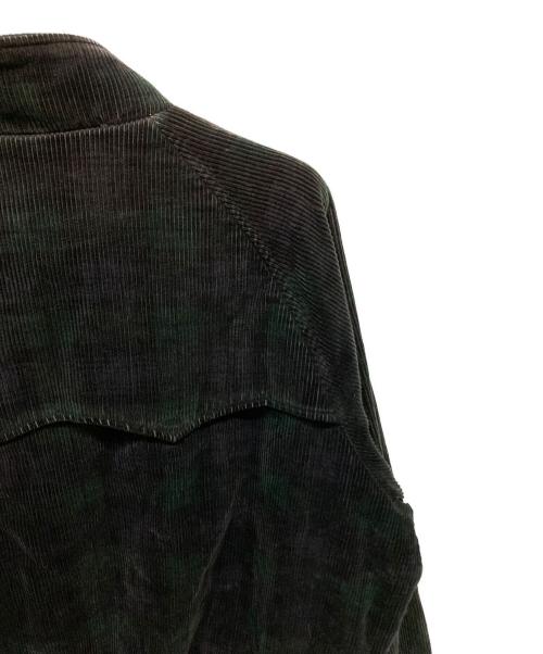 POLO RALPH LAUREN（ポロ・ラルフローレン）POLO RALPH LAUREN (ポロ・ラルフローレン) コーデュロイジャケット グリーン×ネイビー サイズ:Lの古着・服飾アイテム
