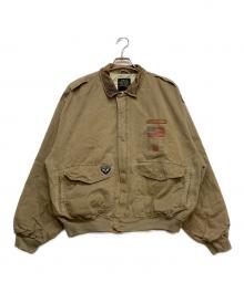 AVIREX（アヴィレックス）の古着「TYPE A-2 コットン ジャケット」｜カーキ