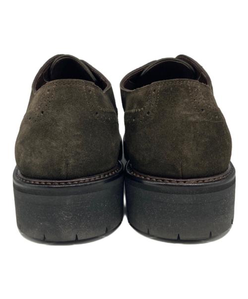 Salvatore Ferragamo（サルヴァトーレ フェラガモ）Salvatore Ferragamo (サルヴァトーレ フェラガモ) トラメッザ センターエラシューズ ブラウン サイズ: 6 1/2 3Eの古着・服飾アイテム