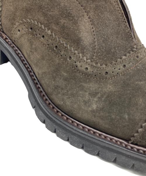 Salvatore Ferragamo（サルヴァトーレ フェラガモ）Salvatore Ferragamo (サルヴァトーレ フェラガモ) トラメッザ センターエラシューズ ブラウン サイズ: 6 1/2 3Eの古着・服飾アイテム