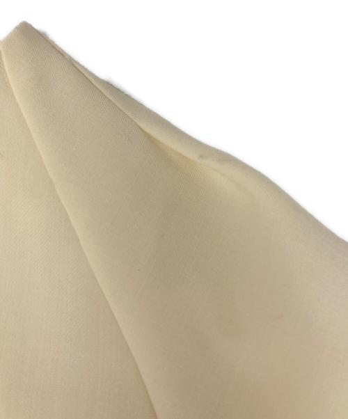 ENFOLD（エンフォルド）ENFOLD (エンフォルド) ウールダブルクロスタックボリュームプルオーバー アイボリー サイズ:Ｓの古着・服飾アイテム