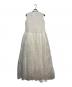 Acka. (エーシーケーエー) Puff Sleeve Lace Dress ホワイト サイズ:1 未使用品：14000円