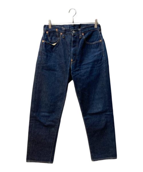 MARKAWARE（マーカウェア）MARKAWARE (マーカウェア) シンチバックセルビッチデニムパンツ インディゴ サイズ:2の古着・服飾アイテム