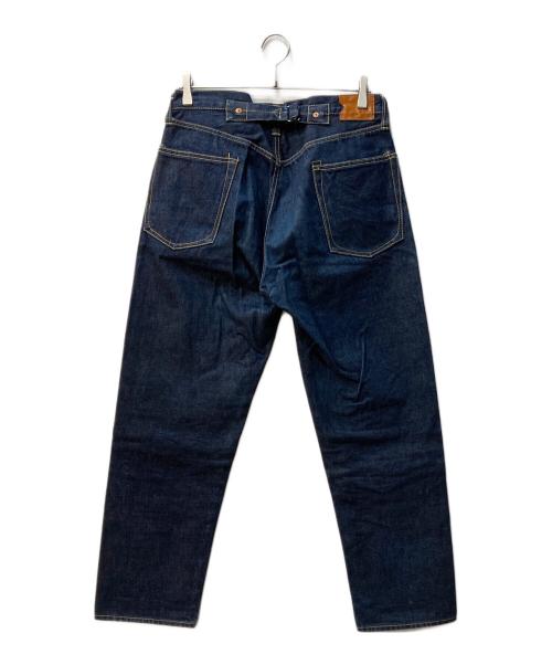 MARKAWARE（マーカウェア）MARKAWARE (マーカウェア) シンチバックセルビッチデニムパンツ インディゴ サイズ:2の古着・服飾アイテム