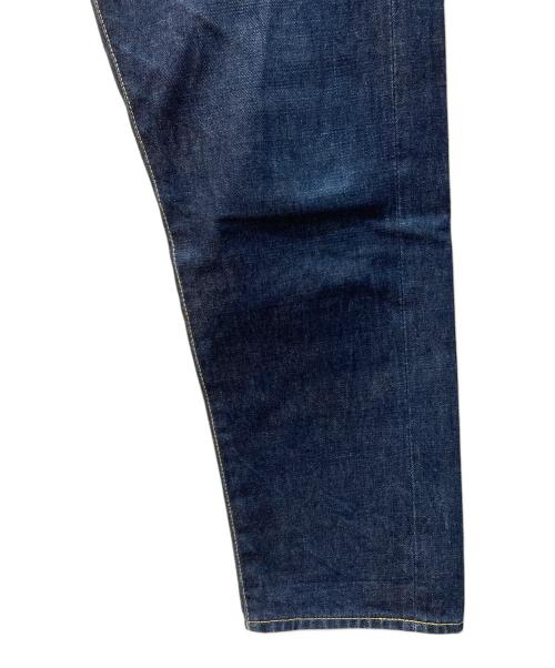 MARKAWARE（マーカウェア）MARKAWARE (マーカウェア) シンチバックセルビッチデニムパンツ インディゴ サイズ:2の古着・服飾アイテム