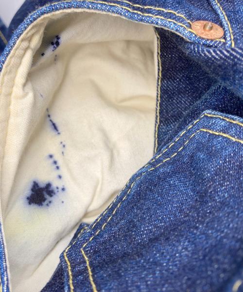 MARKAWARE（マーカウェア）MARKAWARE (マーカウェア) シンチバックセルビッチデニムパンツ インディゴ サイズ:2の古着・服飾アイテム