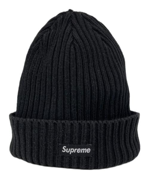 SUPREME（シュプリーム）SUPREME (シュプリーム) ニット帽 ブラックの古着・服飾アイテム