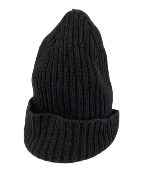 SUPREME（シュプリーム）SUPREME (シュプリーム) ニット帽 ブラックの古着・服飾アイテム