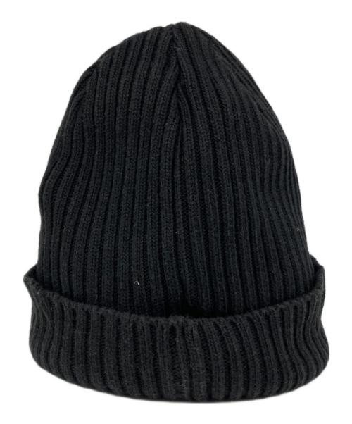 SUPREME（シュプリーム）SUPREME (シュプリーム) ニット帽 ブラックの古着・服飾アイテム