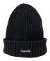 SUPREME（シュプリーム）の古着「ニット帽」｜ブラック