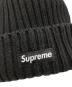 中古・古着 SUPREME (シュプリーム) ニット帽 ブラック：6000円