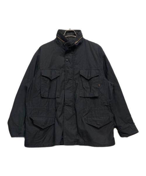 ALPHA（アルファ）ALPHA (アルファ) M65 フィールドジャケット ブラック サイズ:ＸＬの古着・服飾アイテム