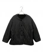 CLANEクラネ）の古着「REVERSIBLE MILITARY BOA JACKET」｜ブラック