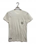 CHROME HEARTSクロムハーツ）の古着「Pocket Tee」｜ホワイト