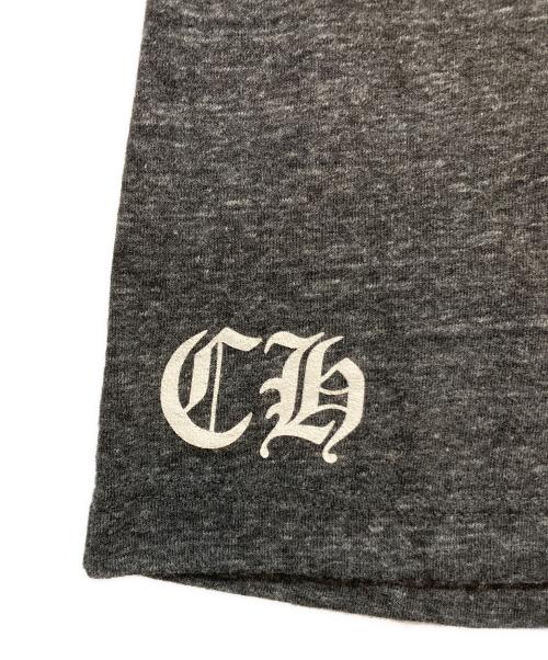 CHROME HEARTS（クロムハーツ）CHROME HEARTS (クロムハーツ) V neck Tee グレー サイズ:XXLの古着・服飾アイテム