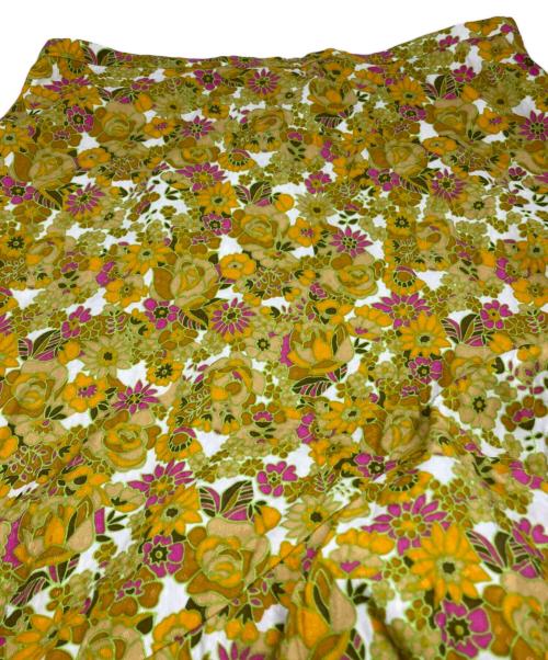 ted baker（テッドベーカー）ted baker (テッドベーカー) 花柄スカート イエロー サイズ:3 未使用品の古着・服飾アイテム