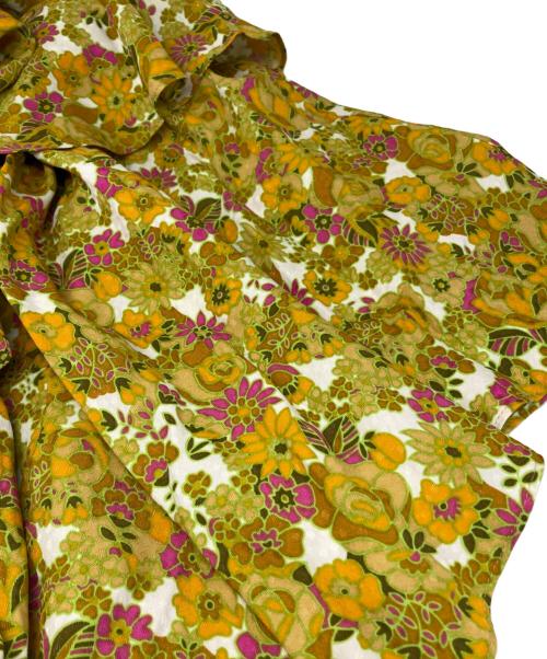 ted baker（テッドベーカー）ted baker (テッドベーカー) 花柄スカート イエロー サイズ:3 未使用品の古着・服飾アイテム