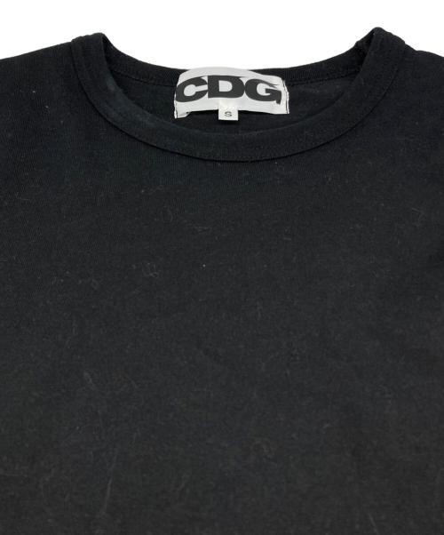 CDG（シーディージー）CDG (シーディージー) アームプリント ロングスリーブ Tシャツ ブラック サイズ:Ｓの古着・服飾アイテム
