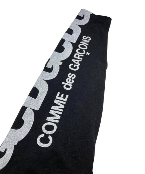 CDG（シーディージー）CDG (シーディージー) アームプリント ロングスリーブ Tシャツ ブラック サイズ:Ｓの古着・服飾アイテム