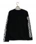 CDG (シーディージー) アームプリント ロングスリーブ Tシャツ ブラック サイズ:Ｓ：7000円