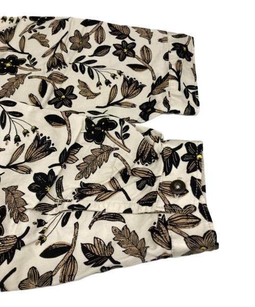 GRANDMA MAMA DAUGHTER（グランマママドーター）GRANDMA MAMA DAUGHTER (グランマママドーター) 総柄シャツワンピース ベージュ サイズ:1の古着・服飾アイテム