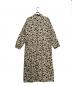 GRANDMA MAMA DAUGHTER (グランマママドーター) 総柄シャツワンピース ベージュ サイズ:1：6000円