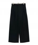 M TO Rムウトアール）の古着「W POCKET WIDE SLACKS PANTS」｜ブラック