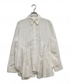 COMME des GARCONS COMME des GARCONSコムデギャルソン コムデギャルソン）の古着「シャツブラウス」｜ホワイト