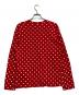 COMME des GARCONS (コムデギャルソン) Polka Dot L/S T-shirt レッド サイズ:Ｓ：10000円