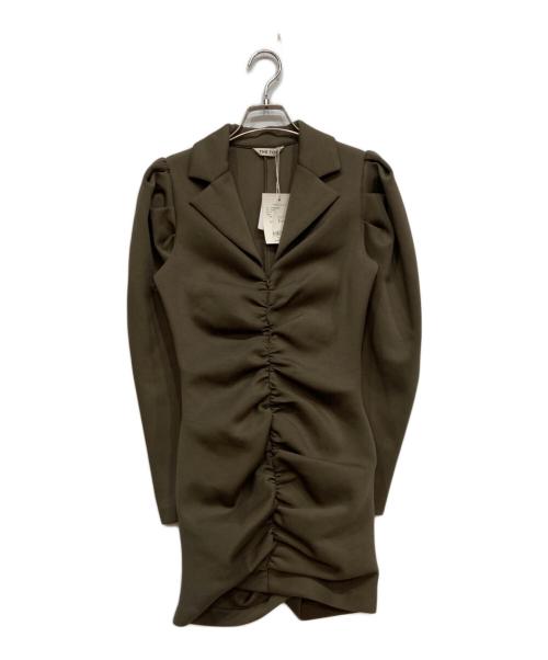 THE TOE（ザ・トゥー）THE TOE (ザ・トゥー) Wapping Onepiece オリーブ サイズ:Ｓ 未使用品の古着・服飾アイテム