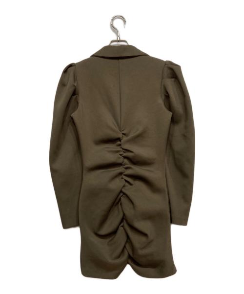 THE TOE（ザ・トゥー）THE TOE (ザ・トゥー) Wapping Onepiece オリーブ サイズ:Ｓ 未使用品の古着・服飾アイテム