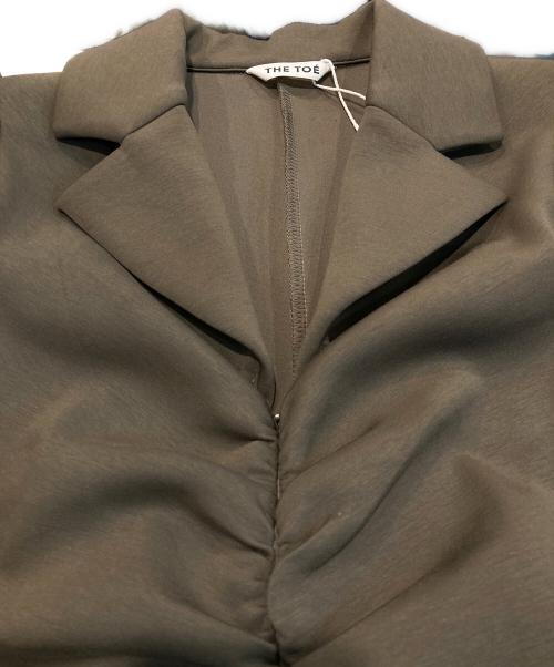 THE TOE（ザ・トゥー）THE TOE (ザ・トゥー) Wapping Onepiece オリーブ サイズ:Ｓ 未使用品の古着・服飾アイテム