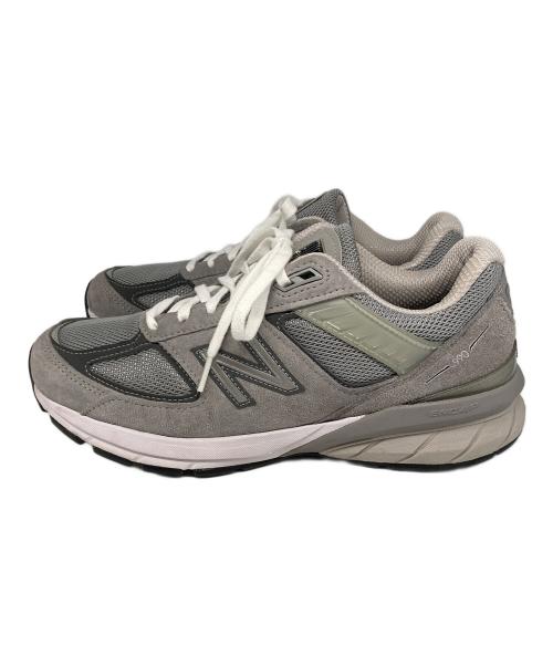 NEW BALANCE（ニューバランス）NEW BALANCE (ニューバランス) 990V5 Grayスニーカー グレー サイズ:26㎝の古着・服飾アイテム