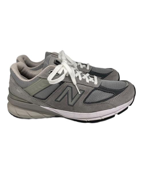 NEW BALANCE（ニューバランス）NEW BALANCE (ニューバランス) 990V5 Grayスニーカー グレー サイズ:26㎝の古着・服飾アイテム
