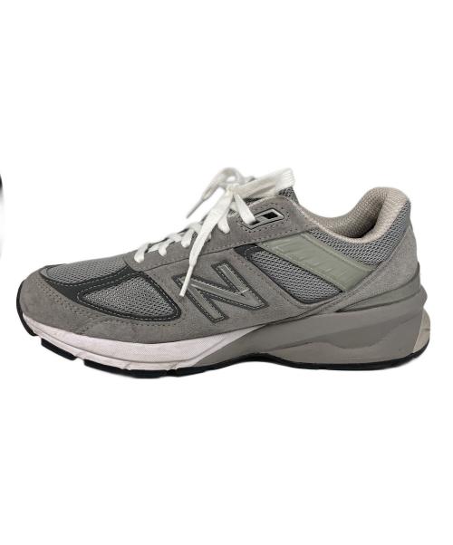 NEW BALANCE（ニューバランス）NEW BALANCE (ニューバランス) 990V5 Grayスニーカー グレー サイズ:26㎝の古着・服飾アイテム