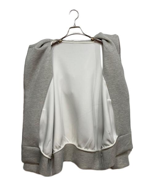 Snidel（スナイデル）Snidel (スナイデル) ボリューム パーカー グレー サイズ:FREEの古着・服飾アイテム