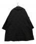 COMME des GARCONS GIRL (コムデギャルソンガール) ポリ縮絨リボン柄コート ブラック サイズ:Ｓ：45000円