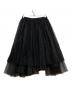 BLACK COMME des GARCONS (ブラックコムデギャルソン) チュールスカート ブラック サイズ:s：20000円
