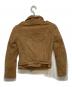 ALL SAINTS (オールセインツ) スウェードダブルライダース ベージュ サイズ:34：8000円