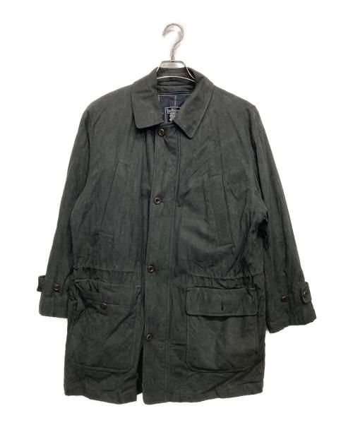 Burberry's（バーバリーズ）Burberry's (バーバリーズ) フェイクスウェードコート ブラック サイズ:Ｍの古着・服飾アイテム