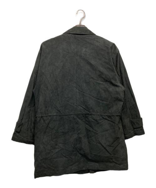 Burberry's（バーバリーズ）Burberry's (バーバリーズ) フェイクスウェードコート ブラック サイズ:Ｍの古着・服飾アイテム