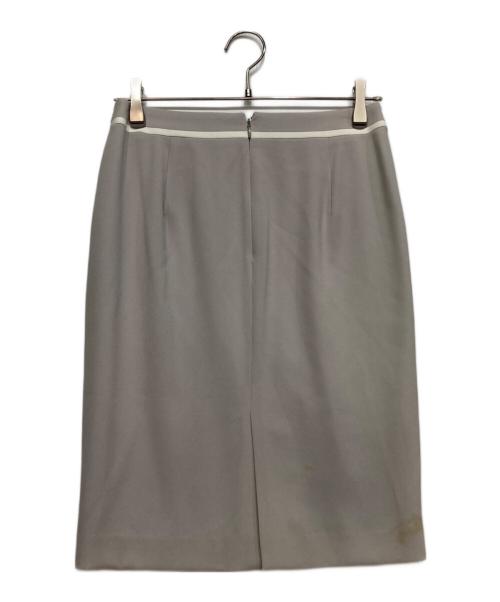 BEIGE（ベイジ）BEIGE (ベイジ) 3P CINDY ダブルカラージャケット グレー サイズ:4の古着・服飾アイテム