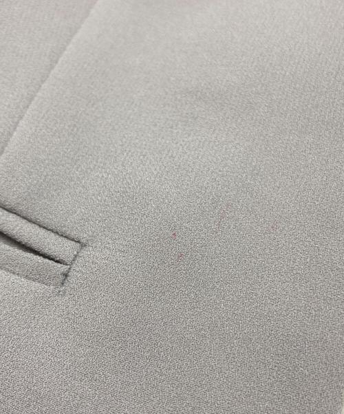 BEIGE（ベイジ）BEIGE (ベイジ) 3P CINDY ダブルカラージャケット グレー サイズ:4の古着・服飾アイテム