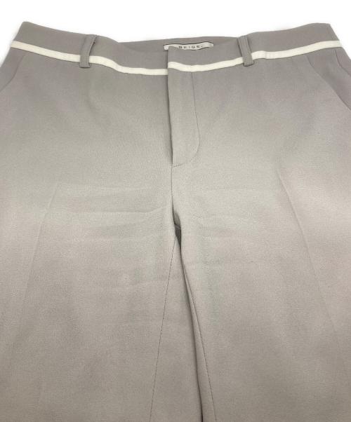 BEIGE（ベイジ）BEIGE (ベイジ) 3P CINDY ダブルカラージャケット グレー サイズ:4の古着・服飾アイテム