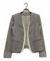 BEIGE (ベイジ) 3P CINDY ダブルカラージャケット グレー サイズ:4：14000円