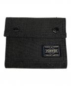 PORTERポーター）の古着「2つ折り財布」｜グレー